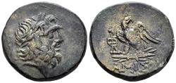Ancient Coins - Pontos, Amisos. Time of Mithradates VI. Circa 85-65 BC. AE 22mm (7.88g). Malloy 14d