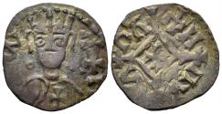 World Coins - Axum. Hethasas. Early 7th Century-620. CU (0.99g, 15.5mm). Munro-Hay type 141