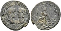 Ancient Coins - Mesopotamia, Singara. Gordian III, with Tranquillina. 238-244 AD. AE 31mm (20.42g). RPC VII.2 3472