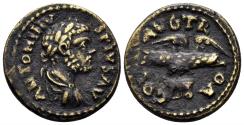 Ancient Coins - Troas, Alexandria Troas. Caracalla. 193-217 AD. AE 23mm (7.28 gm). Bellinger 262