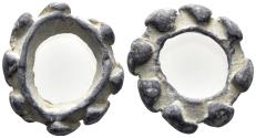 Ancient Coins - Celtic Gaul. 2nd-1st century BC. Lead "Rouelle" (5.63g, 19mm). P.L. Siron, Rouelles Objets Mystérieux D76