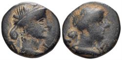 Ancient Coins - Lycian League, Tlos. Julio-Claudian period. 27 BC-14 AD. AE 17mm (4.03gm). RPC I, 526, 3330; Troxell 220