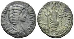 Ancient Coins - Pisidia, Antioch. Julia Domna, Augusta. 193-217 AD. AE 22mm (4.89g). SNG BN 1134
