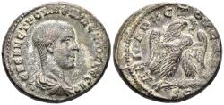 Ancient Coins - Seleucis and Pieria, Antioch. Herennius Etruscus, as Caesar. 250-251 AD. AR Tetradrachm (11.50g, 26mm). Prieur 631