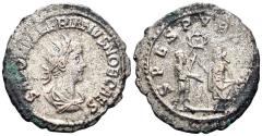 Ancient Coins - Saloninus, as Caesar. 255-259 AD. BI Antoninianus (3.32g, 22mm). Samosata mint. Struck 258/9 AD. RIC 36 (Antioch)