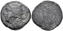 Ancient Coins - Bithynian Kingdom. Prusias I. 228-185 BC. AE 29.5mm (13.77g). SNG Copenhagen 626