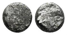 Ancient Coins - Greek, uncertain mint. 4th-1st centuries BC. AR Ingot of Obol weight (0.70 gm, 15 mm)