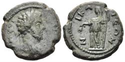 Ancient Coins - Bithynia, Nikaia. Commodus. 177-192 AD. AE 17mm (3.14g). RPC IV.1 6003 (temporary)