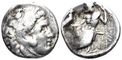 Ancient Coins - Macedonian Kingdom. Antigonos I Monophthalmos. As Strategos of Asia, 320-306/5 BC. AR Drachm (4.15g, 17mm). Price 2683