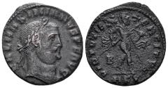 Ancient Coins - Galerius. 305-311 AD. AE Follis (6.62g, 25mm). Cyzicus mint. Struck 308/9 AD. RIC 52