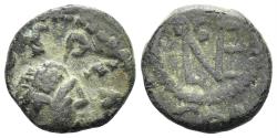 Ancient Coins - Leo I. 457-474 AD.  AE Nummus (1.00g, 10mm). Constantinople mint. RIC 683