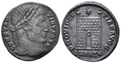 Ancient Coins - Constantine I ’the Great’. 307-337 AD. AE Follis (3.57g, 19mm). Antioch mint. Struck 326/7 AD. RIC 71