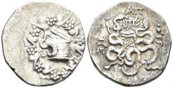 Ancient Coins - Mysia, Pergamon. Circa 166-67 BC. AR Cistophoric Tetradrachm (12.50g, 27mm). Kleiner, Pergamum 26