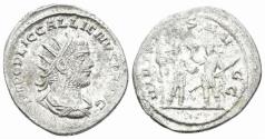 Ancient Coins - Gallienus. 253-268 AD. BI Antoninianus (3.64g, 23mm). Antioch mint. Struck 255/6 AD. RIC 456