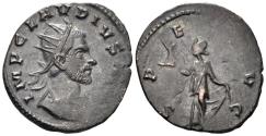 Ancient Coins - Claudius II Gothicus. 268-270 AD. AE Antoninianus (2.45g, 19mm). Siscia mint. RIC 191