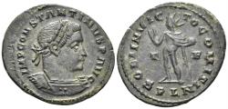 Ancient Coins - Constantine I 'the Great'. 307-337 AD. AE Follis (4.35g, 24.5mm). Londinium mint. Struck late 309-311 AD. RIC 124