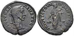 Ancient Coins - Moesia Inferior, Marcianopolis. Severus Alexander. 222-235 AD. AE Tetrassarion (9.46g, 26mm). Iulius Gaetulicus (legatus Augusti pro praetore), magistrate. RPC VI 1578