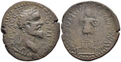Ancient Coins - Decapolis. Rabbathmoba-Areopolis. Septimius Severus. 193-211 AD. AE 29mm (9.42g). Undated, struck 209/11 AD. Spijkerman 8/2
