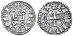 World Coins - France. Royal. Philippe IV le Bel. 1285-1314. Billon Denier tournois (1.01g, 19mm). Duplessy 223