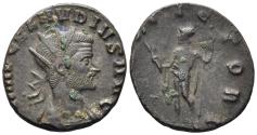 Ancient Coins - Claudius II Gothicus. 268-270 AD. AE Antoninianus (3.30g, 19mm). Rome mint. Struck 268-9 AD. RIC 54