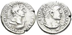 Ancient Coins - Seleucis and Pieria, Antioch. Trajan. 98-117 AD. AR Tetradrachm (13.74g, 26mm). Dated RY 16 (112 AD). RPC III 3542