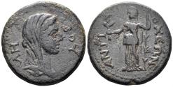 Ancient Coins - Karia, Antioch ad Maeandrum. Time of the Antonines. Circa 138-192 AD. AE 26mm (10.01). RPC IV.2, 9223 (temporary)