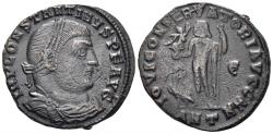 Ancient Coins - Licinius I. 308-324 AD. AE Follis (3.80g, 21mm). Antioch mint. Struck 315/6 AD. RIC 15