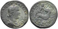Ancient Coins - Kilikia, Anazarbos. Valerian I. 253-260. AE Hexassarion (15.77g, 29mm). Dated CY 272 (253/4 AD). Ziegler, Anazarbos, 1184