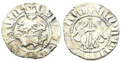 World Coins - Kingdom of Cilician Armenia. Levon I. 1199-1219. AR Tram (3.00g, 22mm). Sis mint. AC 286