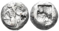 Ancient Coins - Achaemenid Empire. Circa 375-340 BC. AR Siglos (5.20g, 14mm). Carradice Type IV C