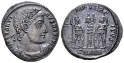 Ancient Coins - Constantine I 'the Great'. 307-337 AD. AE Follis (2.33g, 18mm). Antioch mint. Struck 330-3 AD. RIC 85