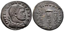 Ancient Coins - Licinius I. 308-324 AD. AE Follis (5.07g, 23mm). Rome mint. Struck circa 312/3 AD. RIC 350c