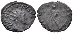 Ancient Coins - Tetricus I. 271-274 AD. AE Antoninianus (2.34g, 20mm). Treveri mint. Struck 273/4 AD. RIC 148
