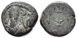 Ancient Coins - Elymais. Orodes III. 2nd Century AD. AE Drachm (3.56g, 14mm). Van't Haaff Type 16.3.2