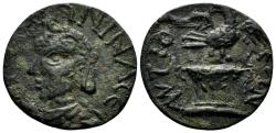 Ancient Coins - Karia, Antiocheia. Salonina, Augusta, 254-268 AD. AE 26mm (7.76 gm). SNG Copenhagen 65