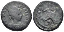 Ancient Coins - Judaea, Gaza. Julia Maesa, Augusta. 218-224/5 AD. AE 21mm (9.76g). Dated CY 280 (219/20 AD). RPC VI 9145 (temporary)