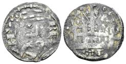 World Coins - Spain. Castile & León. Alfonso VIII el Noble (the Noble). King of Castile. 1158-1214. BI Dinero (1.07 gm, 18mm). Toledo(?) mint. Struck after 1166. ME 1070