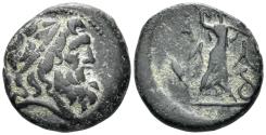 Ancient Coins - Attica, Athens. Circa 140s BC. AE 19mm (5.48g). Svoronos Pl. 22.55, Kroll 89