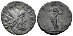 Ancient Coins - Tetricus I. 271-274 AD. AE Antoninianus (1.99g, 16mm). Treveri mint. Struck 272 AD. RIC 100