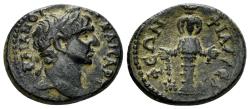 Ancient Coins - Lydia, Philadelphia. Trajan. 98-117 AD. AE 18mm (3.70 gm). SNG Copenhagen 381