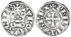 World Coins - France. Royal. Philippe IV le Bel. 1285-1314. Billon Denier tournois (1.12g, 19mm). Duplessy 223