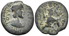 Ancient Coins - Pisidia, Klaudioseleukeia. Julia Paula (Augusta). 219-220 AD. AE 18mm (2.63g). RPC VI, 5825 (temporary)