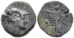 Ancient Coins - Pamphylia, Side. 2nd-1st century BC. AE 17mm (2.79g). SNG Copenhagen 408