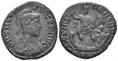 Ancient Coins - Theodosius I the Great. 379-395 AD. AE2 (4.58g, 22mm). Constantinople mint. Struck 378-83 AD. RIC 79b