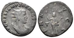 Ancient Coins - Gallienus. 253-268 AD. BI Antoninianus (3.11g, 21mm), Rome mint. Struck 257 AD. RIC 157