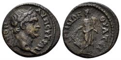 Ancient Coins - Lydia, Thyateira. Trajan. 98-117 AD. AE 17mm (2.56 gm). RPC 1826