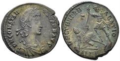 Ancient Coins - Constantius II. 324-361 AD. AE Centenionalis (4.84g, 23mm). Alexandria mint. Struck 351-4 AD. LRBC 2836