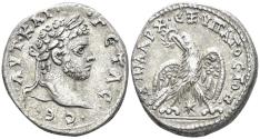 Ancient Coins - Seleucis and Pieria, Laodikeia ad Mare. Geta. 209-211 AD. AR Tetradrachm (12.74g, 27mm). RPC V.3 (ID 87429)