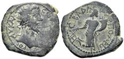 Ancient Coins - Phrygia, Hadrianopolis. Septimius Severus. 193-217 AD. AE 26mm (7.52g). Mnesitheos Hieron, Magistrate. RPC V.2, - (unassigned; ID 71485)
