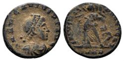 Ancient Coins - Arcadius. 383-408 AD. AE4 (1.43g, 12mm). Heraclea mint. Struck 388-392 AD. RIC 26c